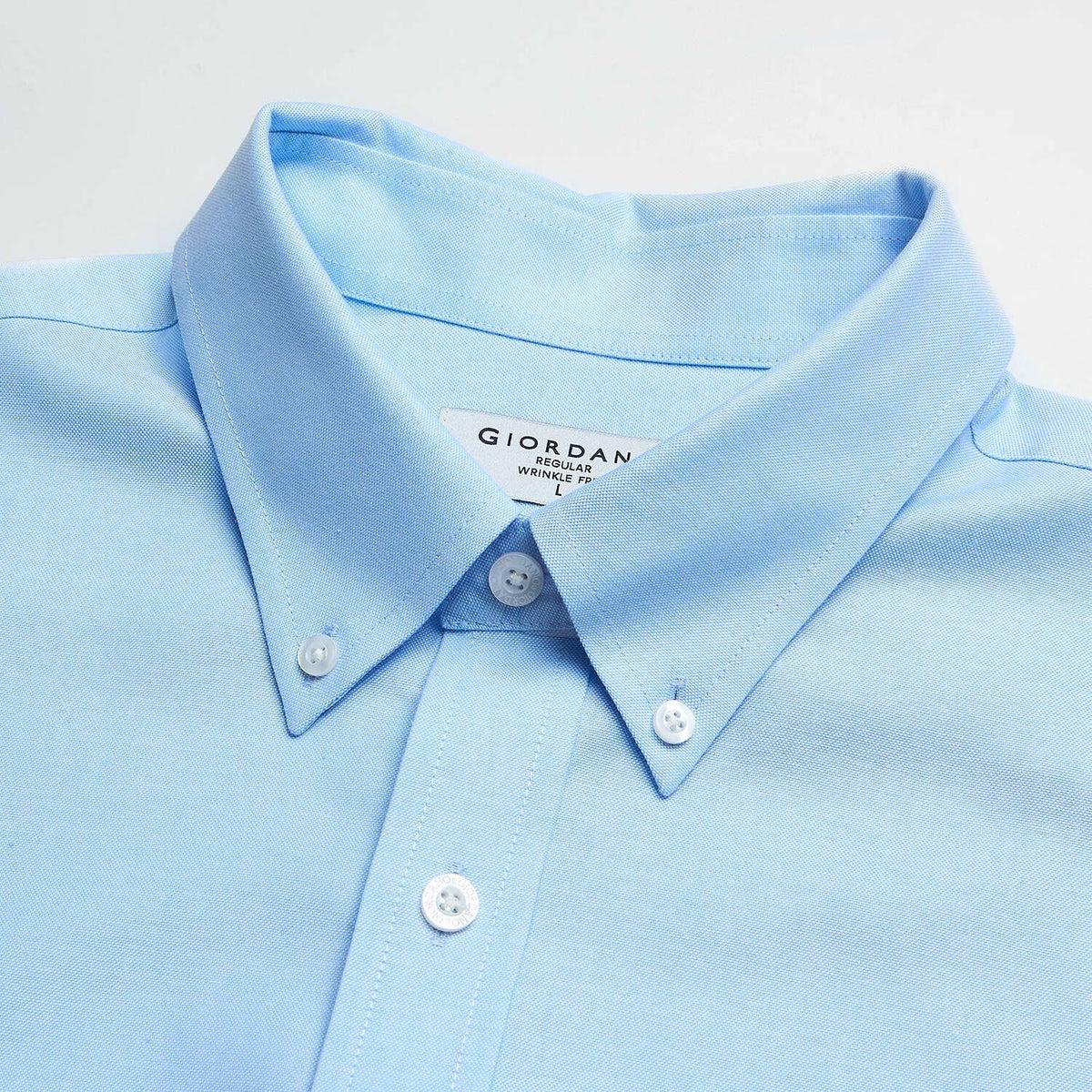 Men’s Cotton Long-Sleeve Wrinkle-Free Shirt