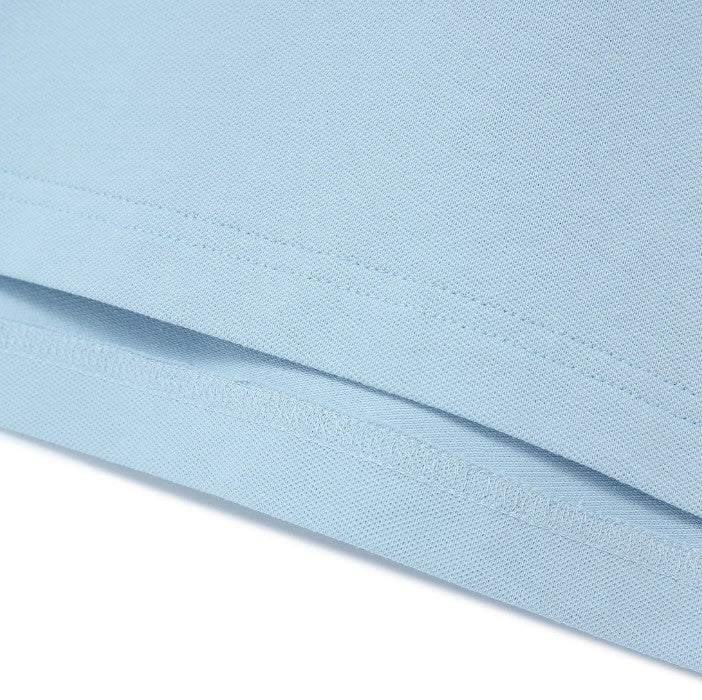 Men's Cotton Lycra Pique Polo - Slim Fit, Eagle Embroidery