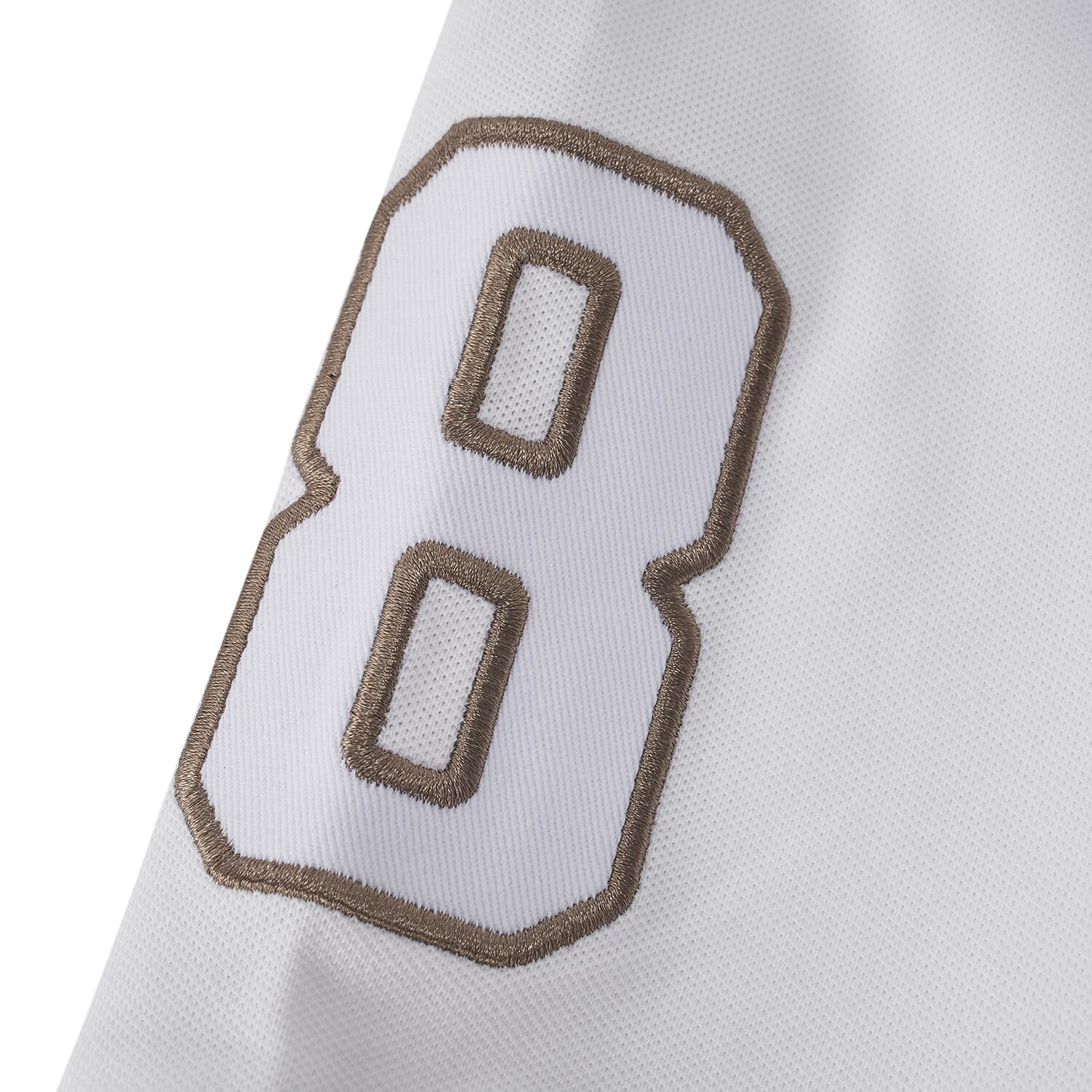 قميص بولو رجالي بطبعة أسد ثلاثية الأبعاد: قصة ضيقة، تطريز جريء، بيكيه فاخر