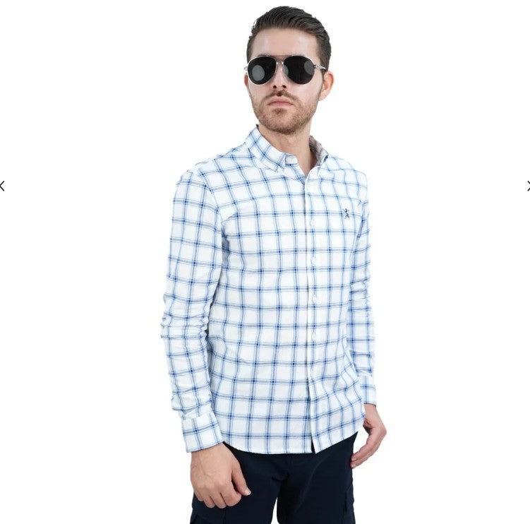 Men's Lion Cotton Oxford Shirt
