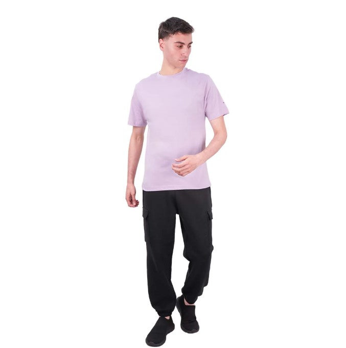 Men's Giordano Cotton Crewneck Slim Fit Tee - Short Sleeve