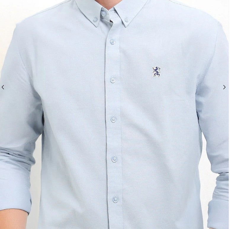 Men's Lion Cotton Oxford Shirt