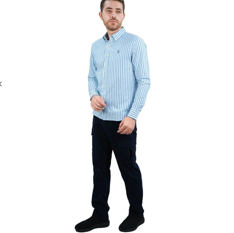 Men's Lion Cotton Oxford Shirt