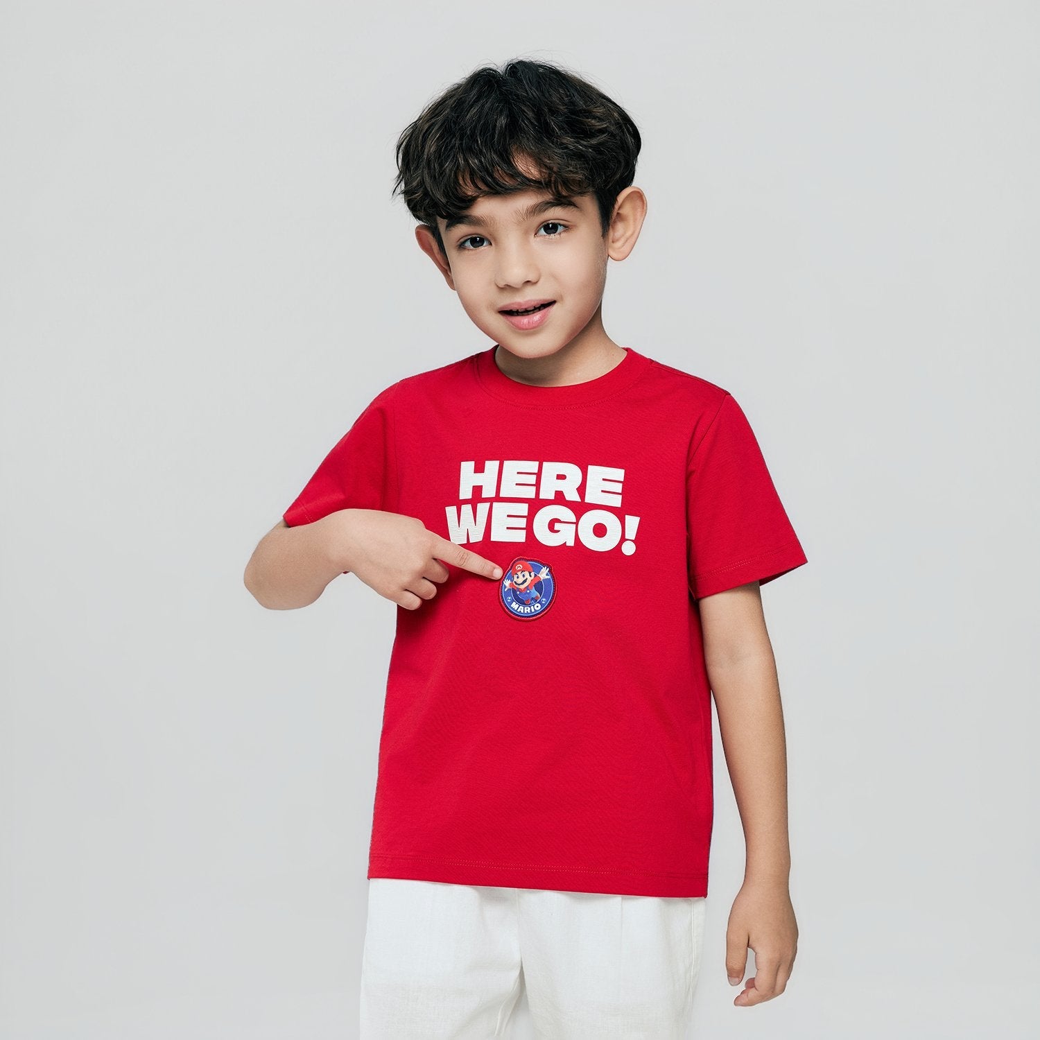 Junior Super Mario Regular PrintTee