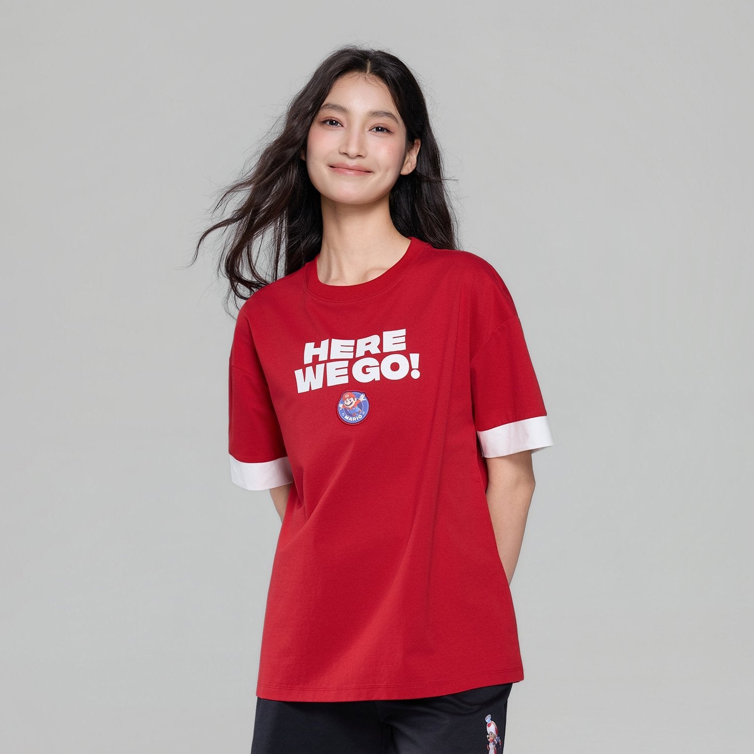Women's Super Mario Loose Fit PrintTee