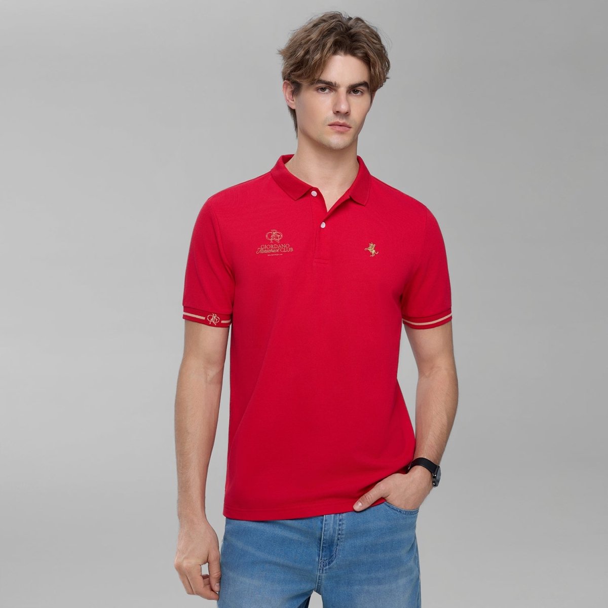 Men's Slim Fit Club House Lacoste Polo