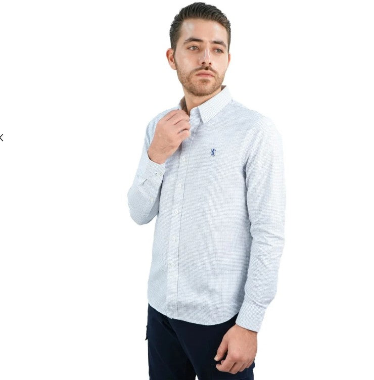 Men's Lion Cotton Oxford Shirt