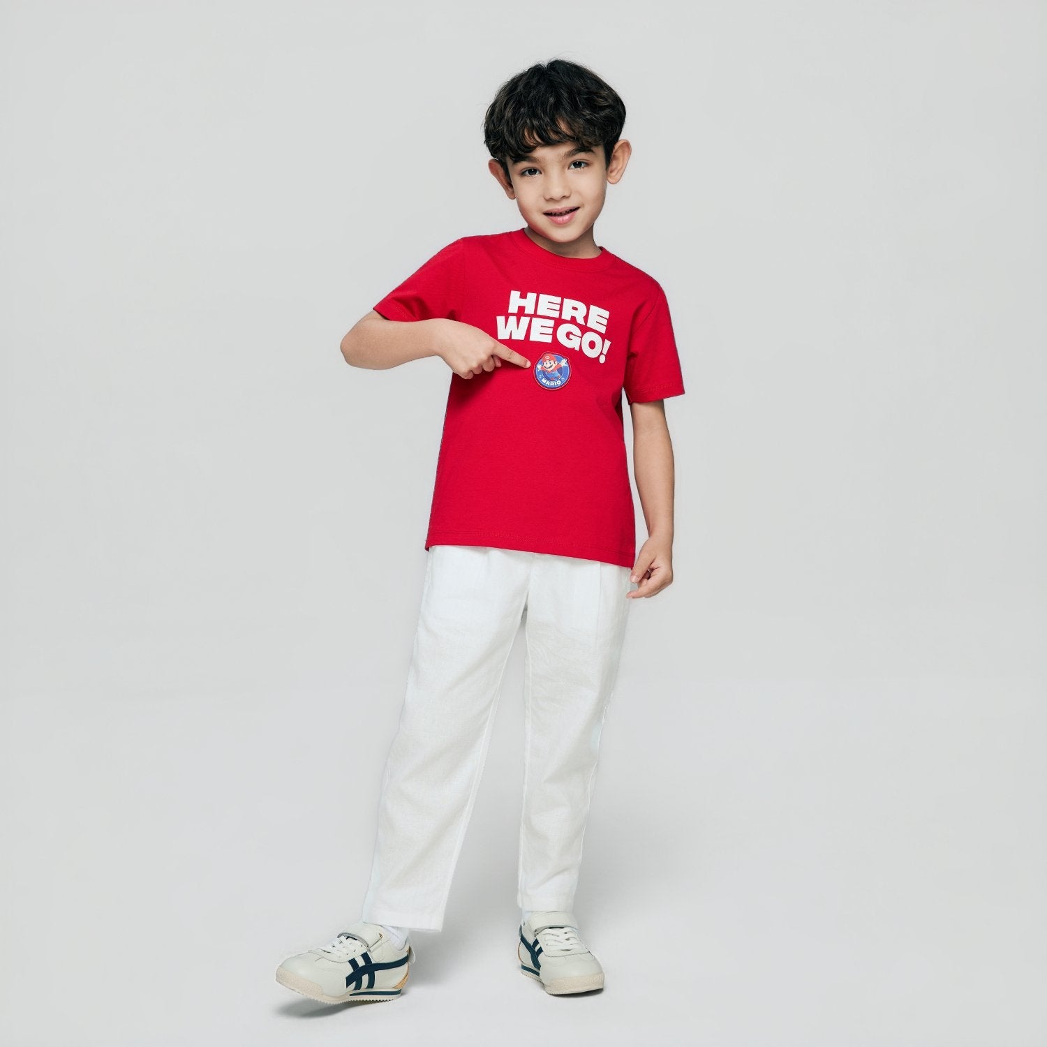 Junior Super Mario Regular PrintTee