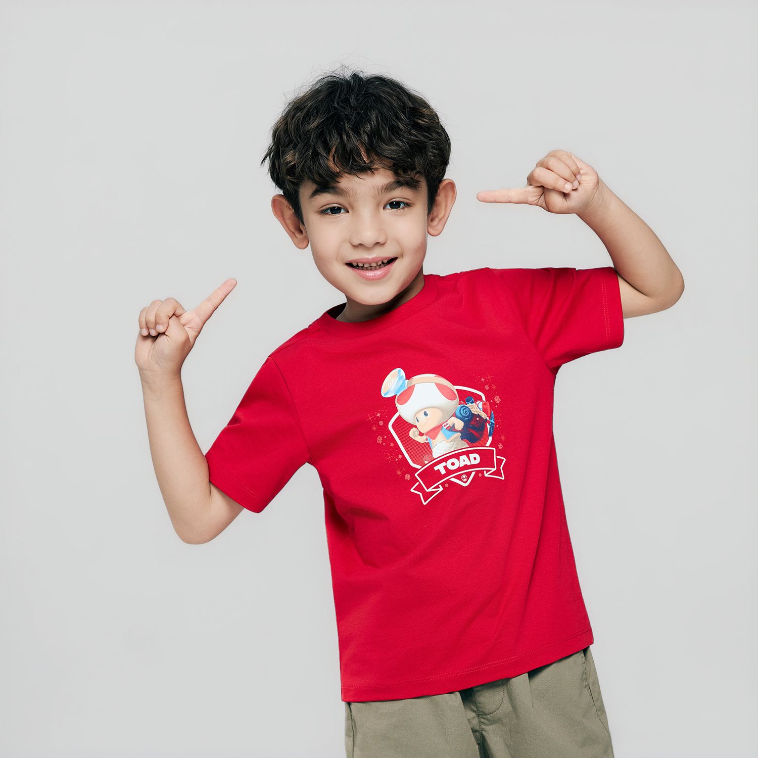 Junior Super Mario Regular PrintTee