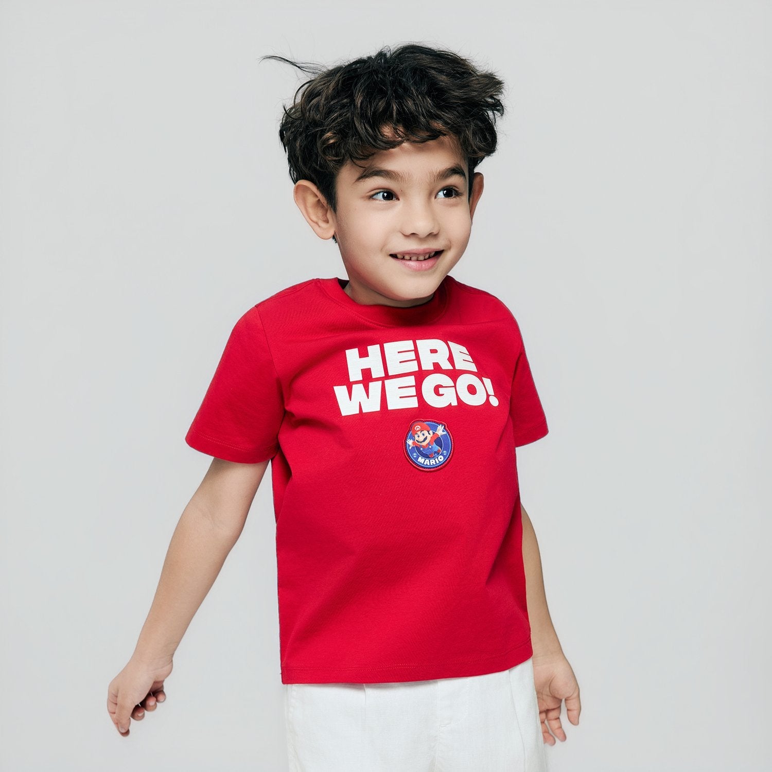 Junior Super Mario Regular PrintTee