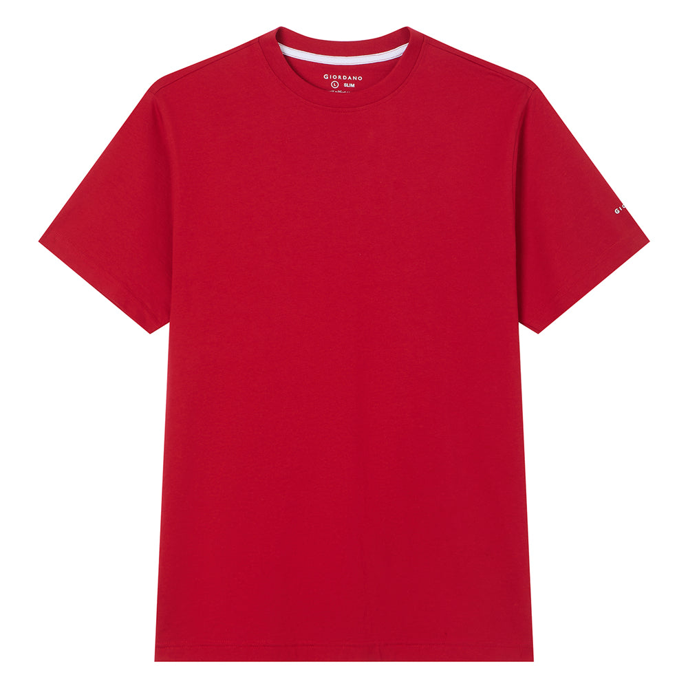 Men’s Slim Fit Cotton Crew Neck Tee