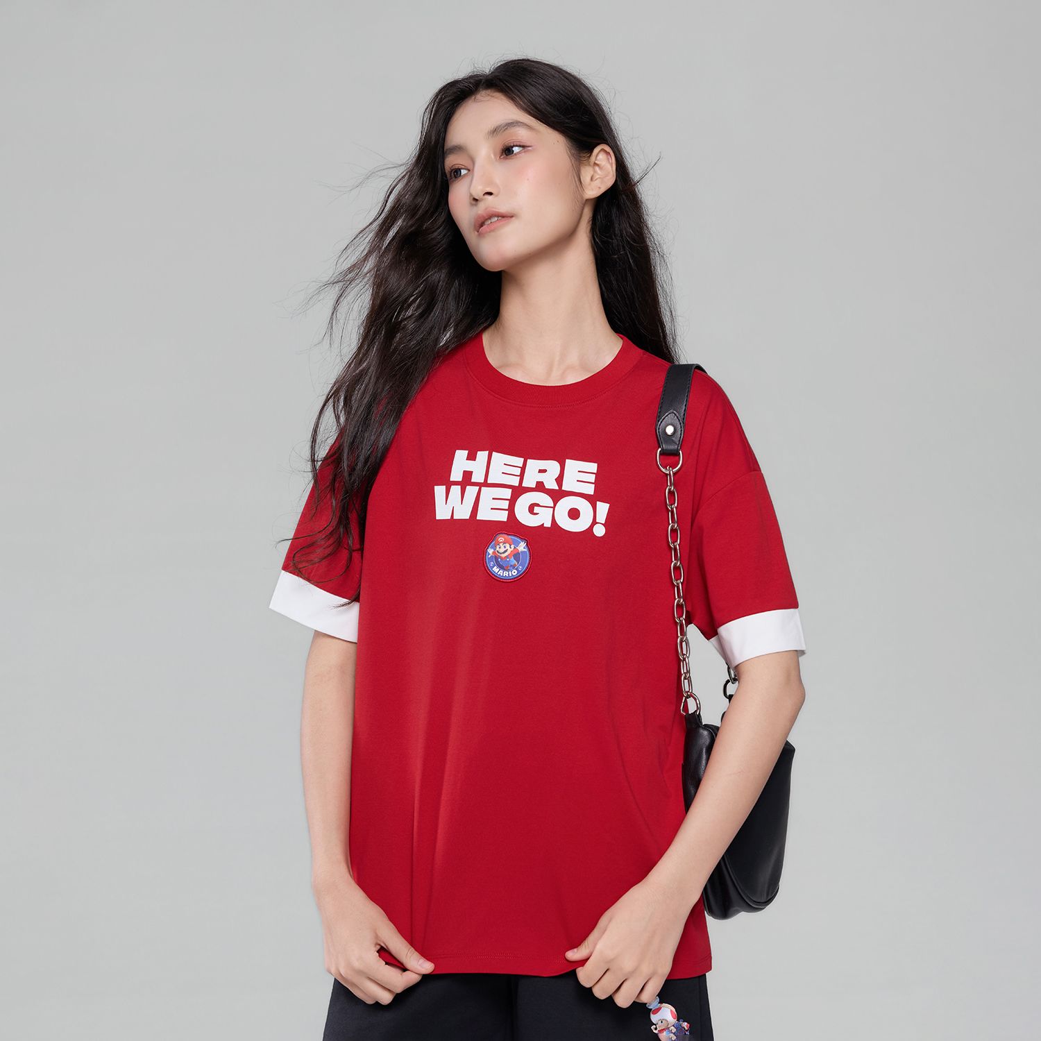 Women's Super Mario Loose Fit PrintTee