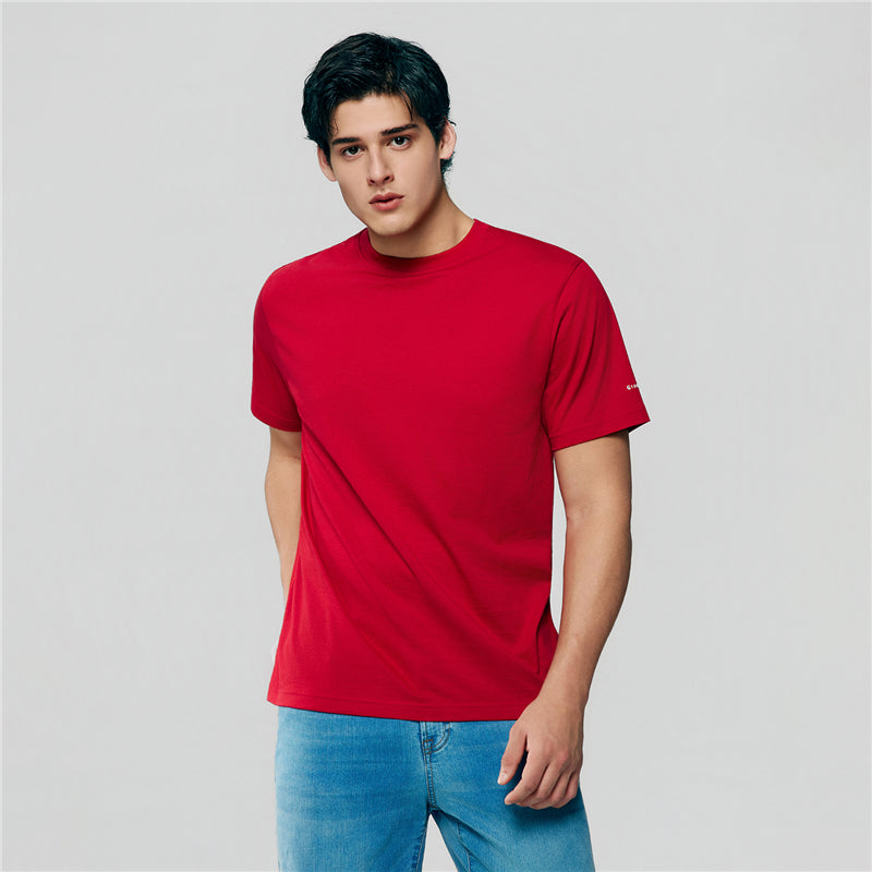 Men’s Slim Fit Cotton Crew Neck Tee