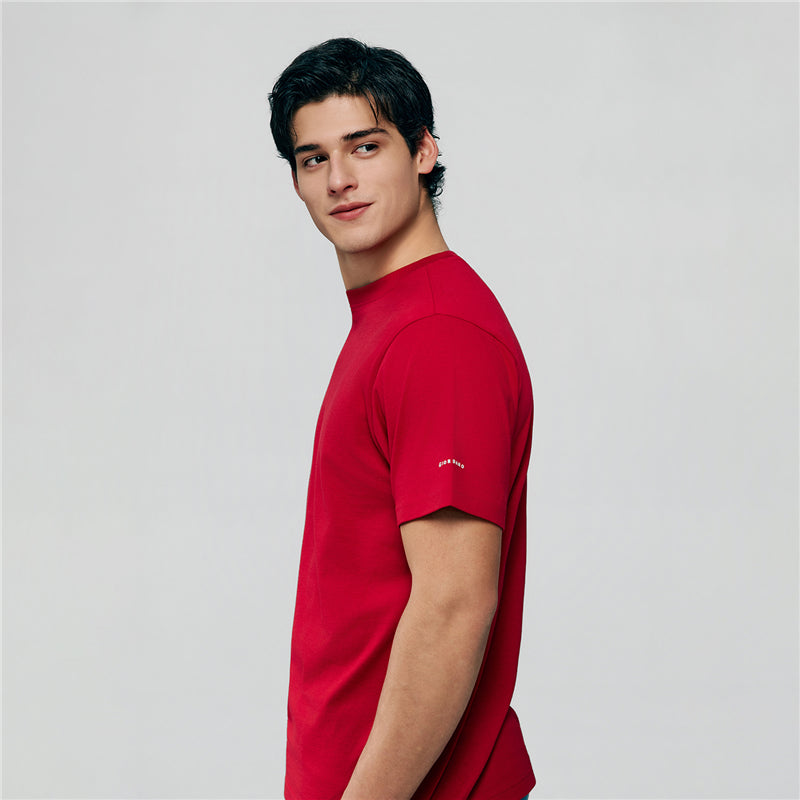 Men’s Slim Fit Cotton Crew Neck Tee