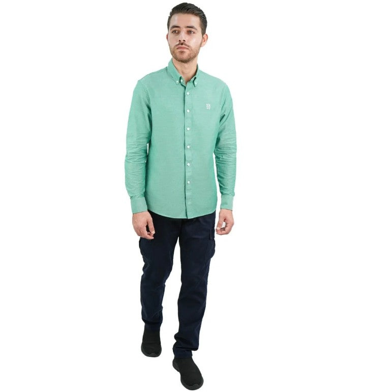 Men's Lion Cotton Oxford Shirt