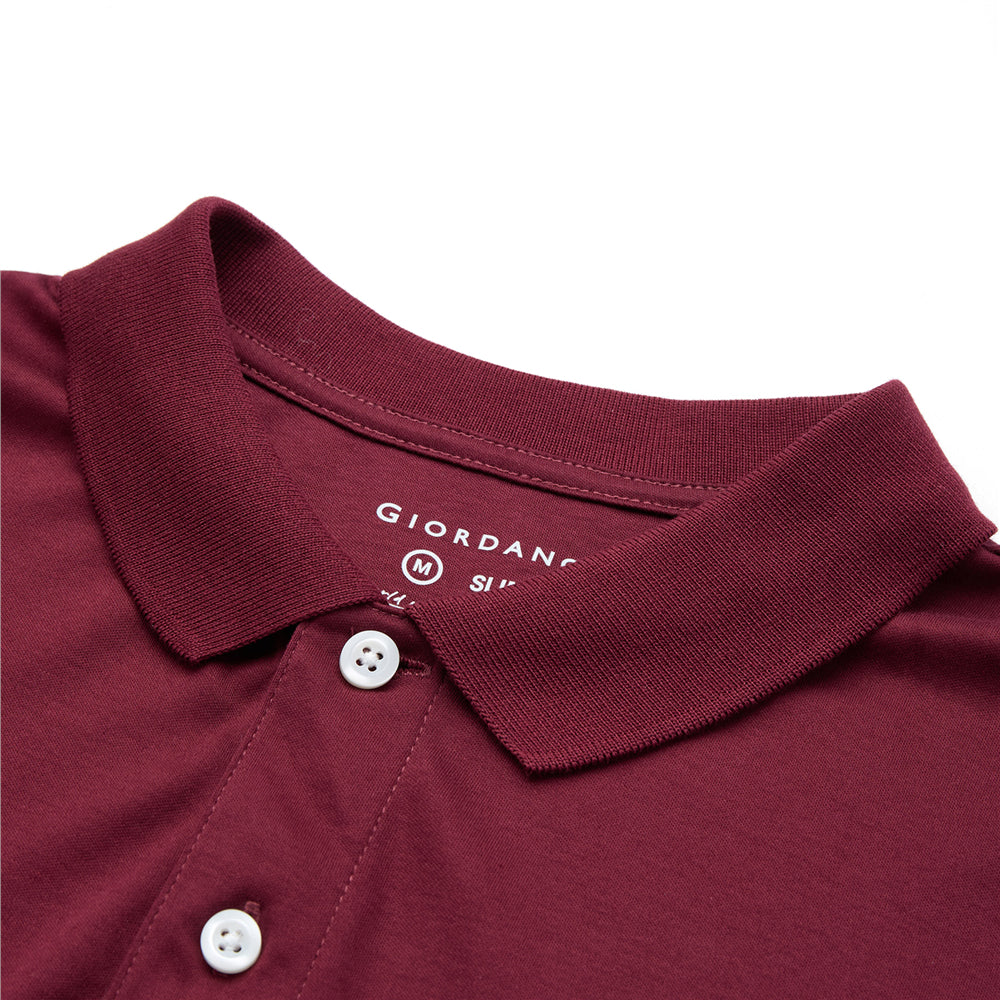 Men’s Liquid Touch Slim Fit Cotton Interlock Polo
