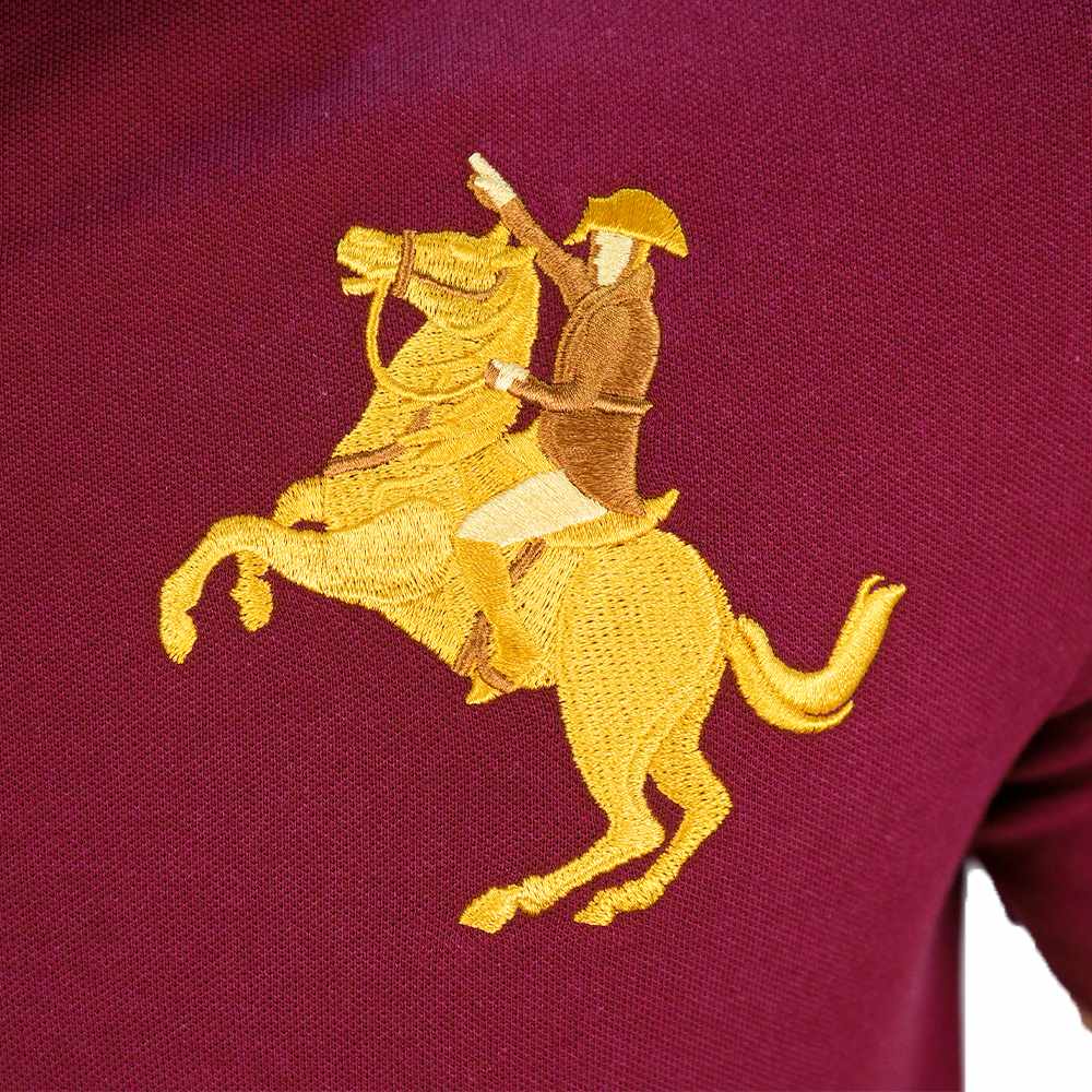 Men's Slim Pique Napoleon Embroidery Polo