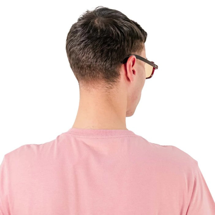 تي شيرت رجالي مطبوع عليه عبارة "عالم بلا غرباء" - قصة ضيقة، رقبة دائرية، قطن