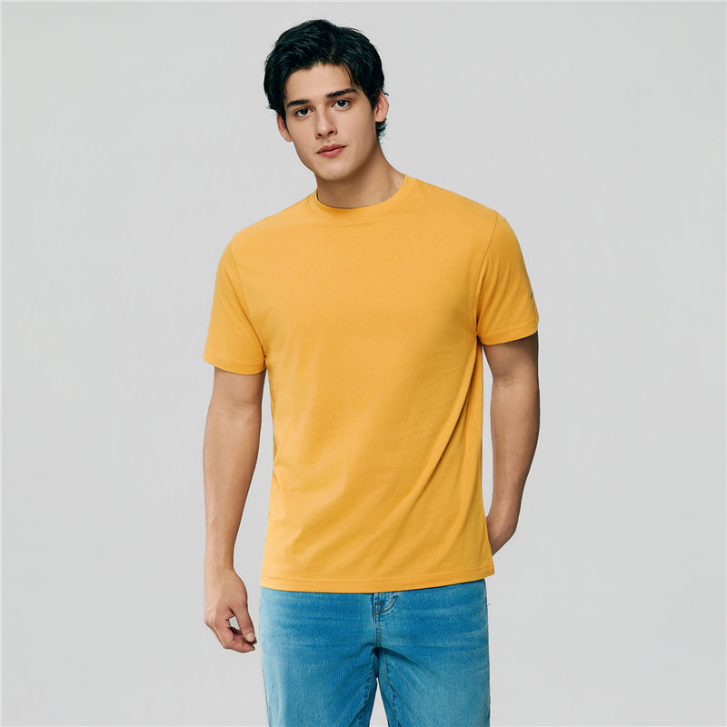 Men’s Slim Fit Cotton Crew Neck Tee