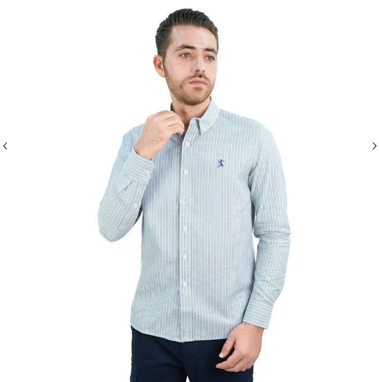 Men's Lion Cotton Oxford Shirt