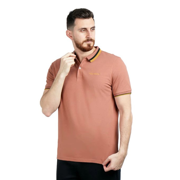 Men's Classic Slim Fit Polo with Signature Embroidery