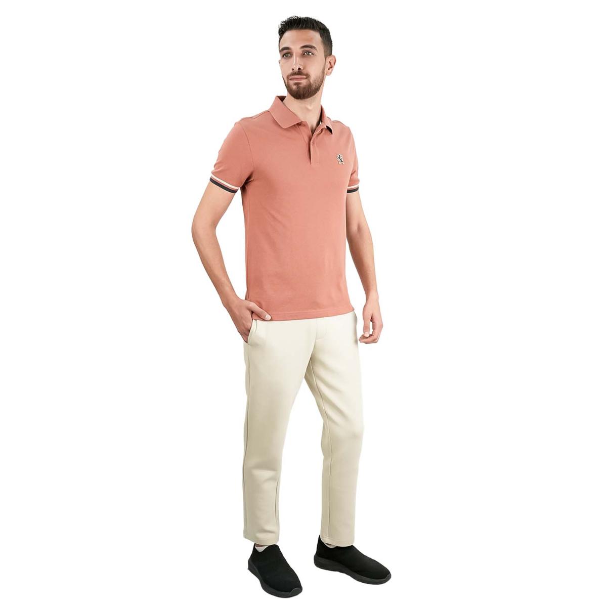 Men's Performance Polo: Classic Piqué, Tipped Collar, Embroidered Detail