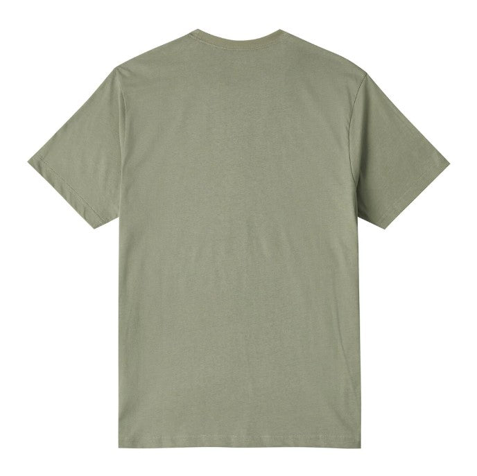 تي شيرت قطني جيرسي بطبعة نحيفة وأكمام قصيرة ورقبة دائرية