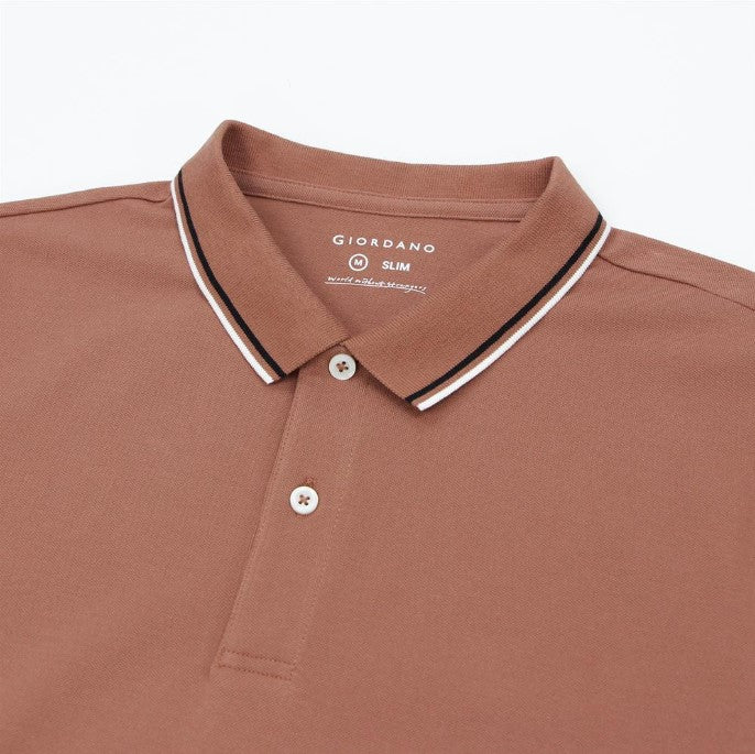 Men's Slim Fit Pique Polo: Elevated Comfort, Modern Style