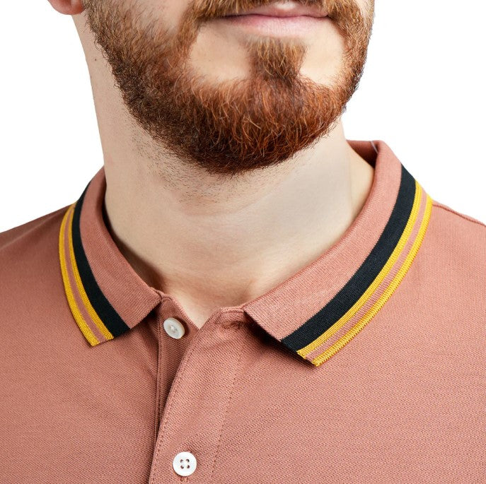 Men's Classic Slim Fit Polo with Signature Embroidery