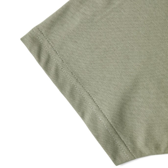 تي شيرت قطني جيرسي بطبعة نحيفة وأكمام قصيرة ورقبة دائرية