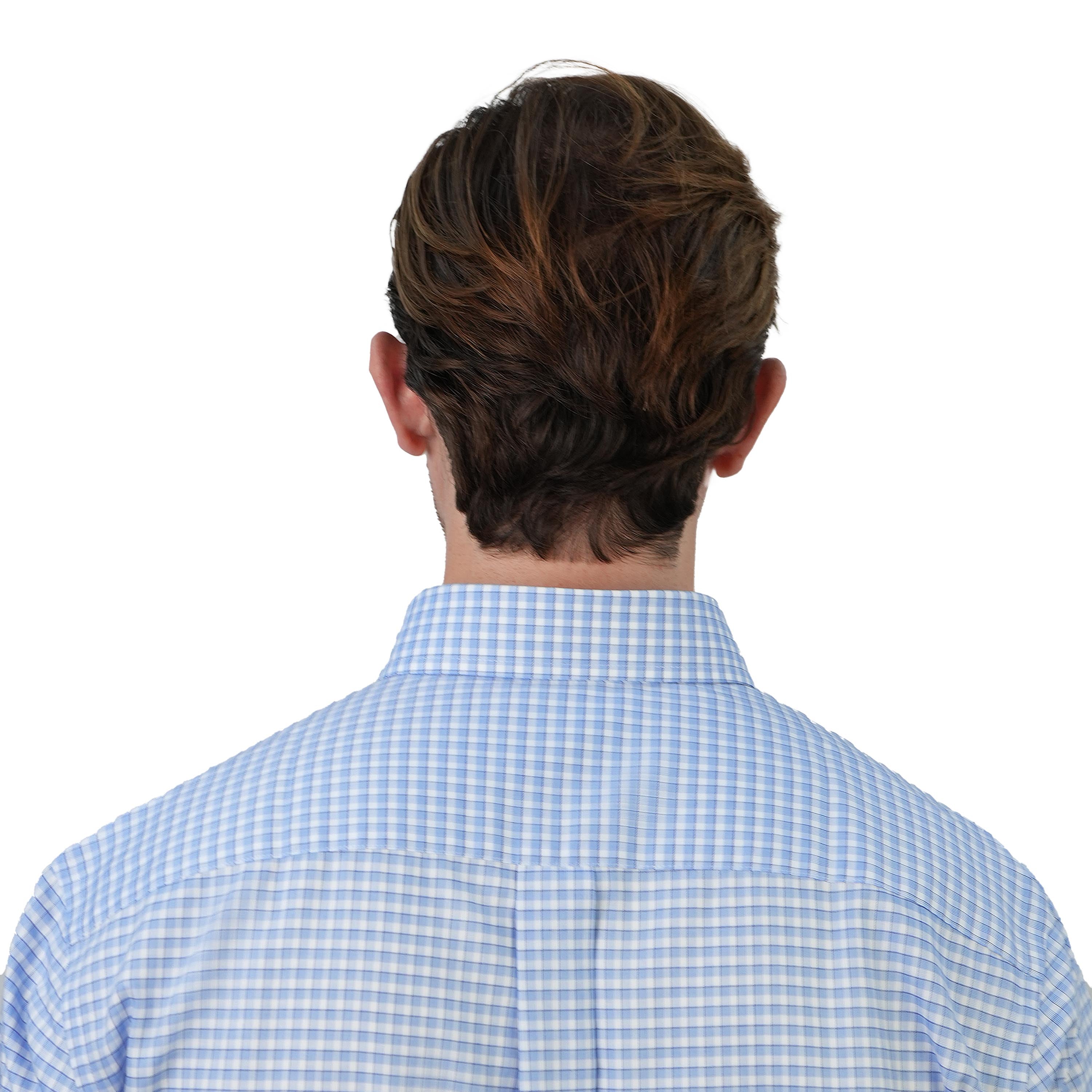 Men's Wrinkle-Free Long Sleeve Cotton Oxford Shirt