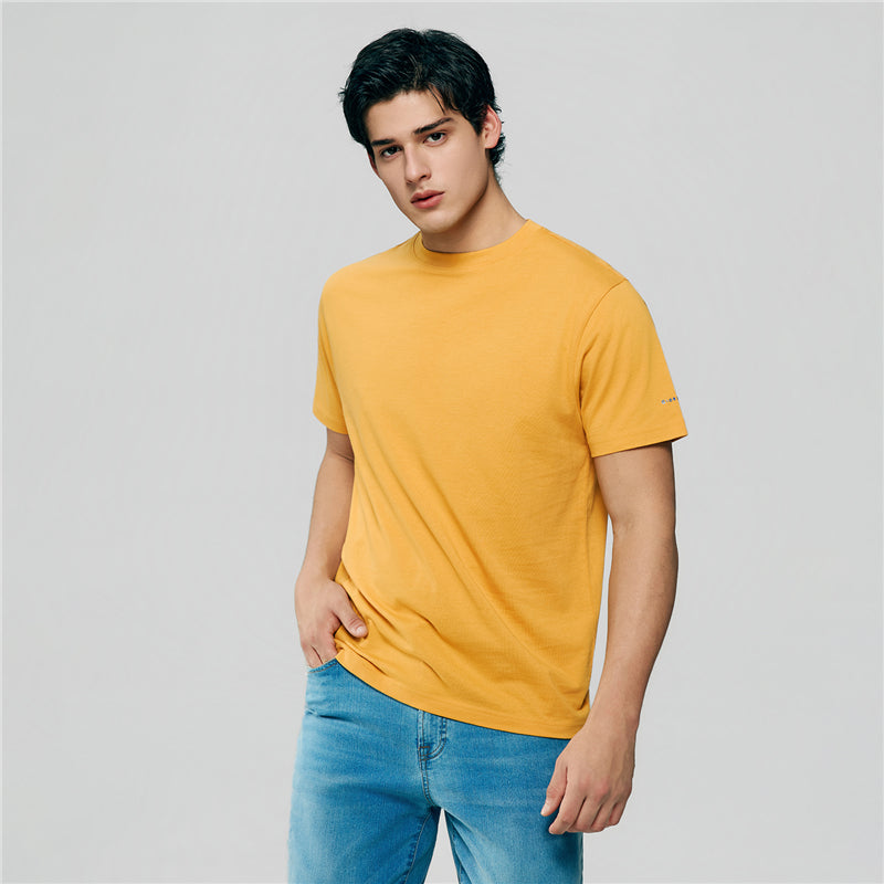 Men’s Slim Fit Cotton Crew Neck Tee