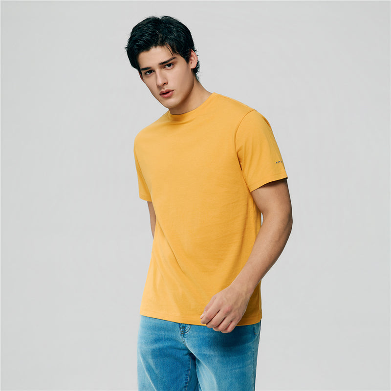 Men’s Slim Fit Cotton Crew Neck Tee