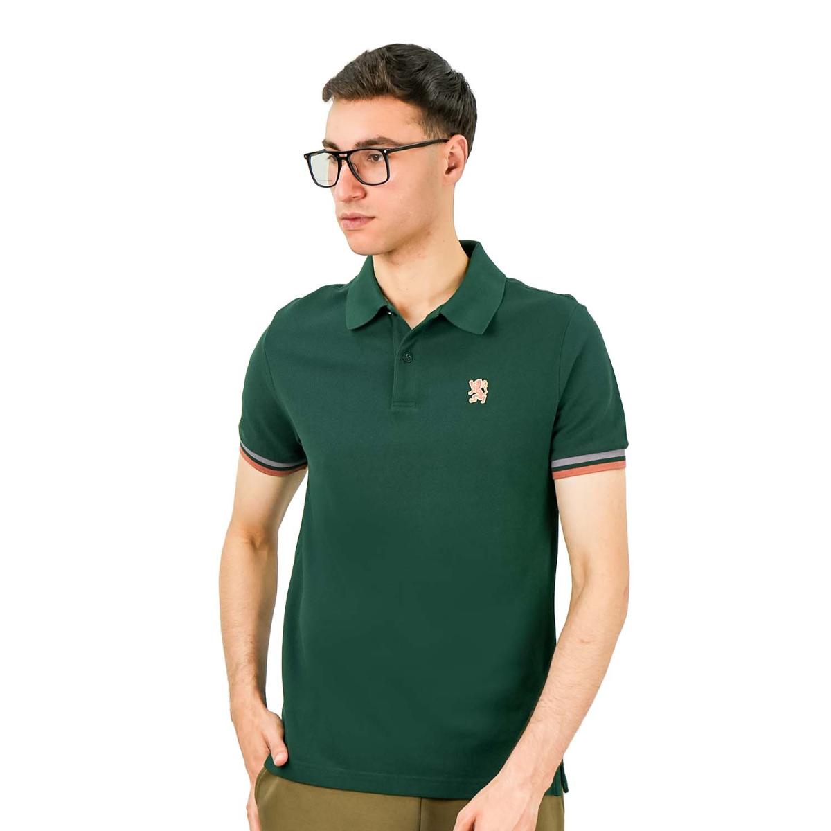 Men's Performance Polo: Classic Piqué, Tipped Collar, Embroidered Detail