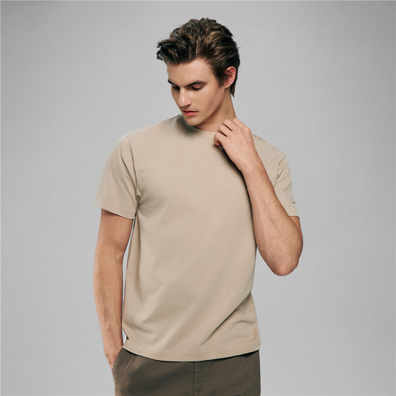 Men’s Slim Fit Cotton Crew Neck Tee