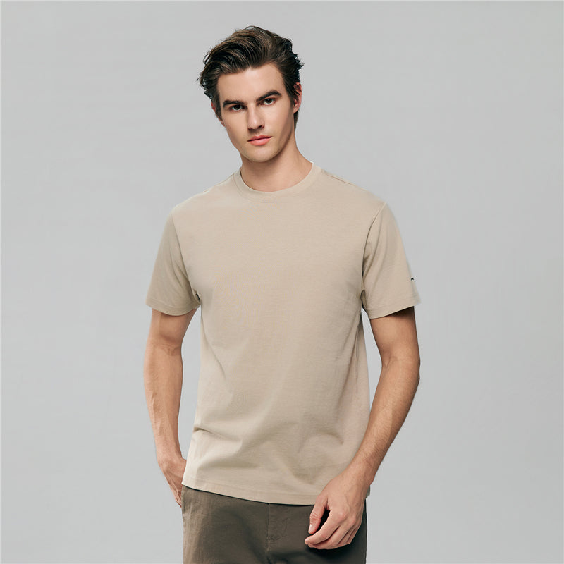 Men’s Slim Fit Cotton Crew Neck Tee