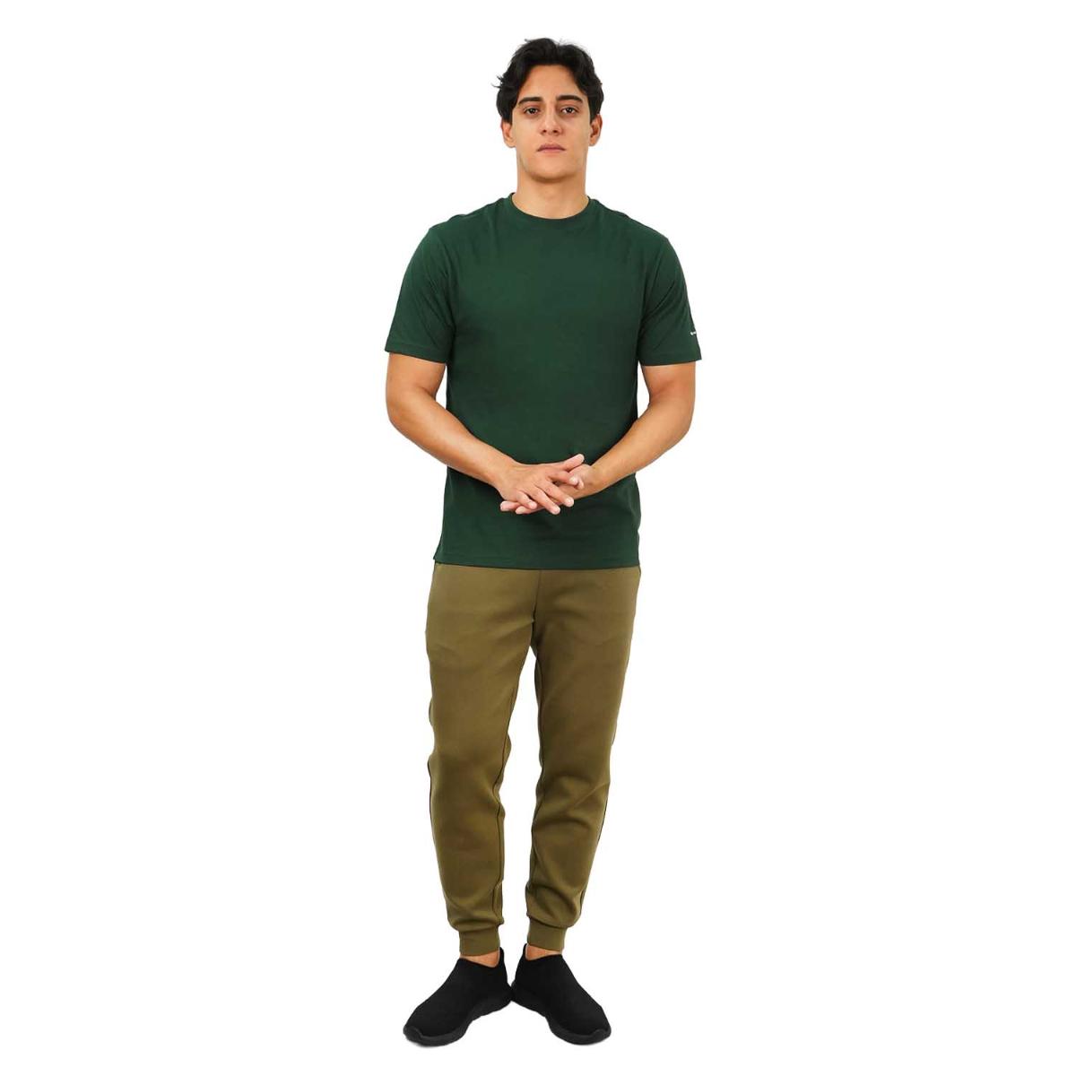 Men's Giordano Cotton Crewneck Slim Fit Tee - Short Sleeve