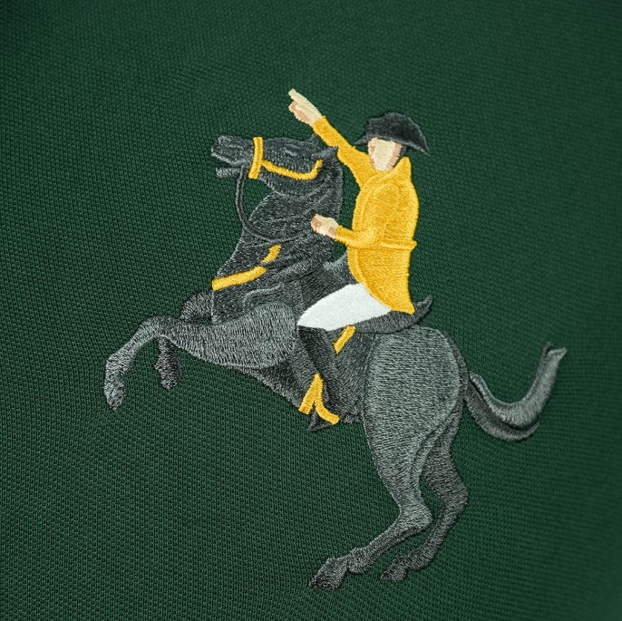 Men's Slim Fit Cotton Short Sleeve Napoleon Polo