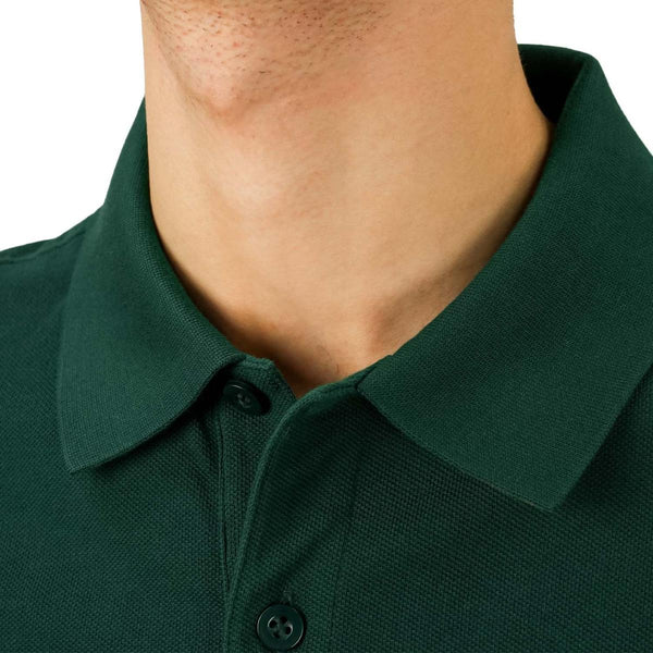 Men's Performance Polo: Classic Piqué, Tipped Collar, Embroidered Detail