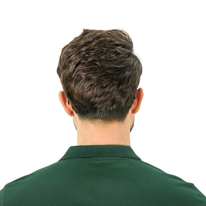 Men's Slim Fit Cotton Short Sleeve Napoleon Polo