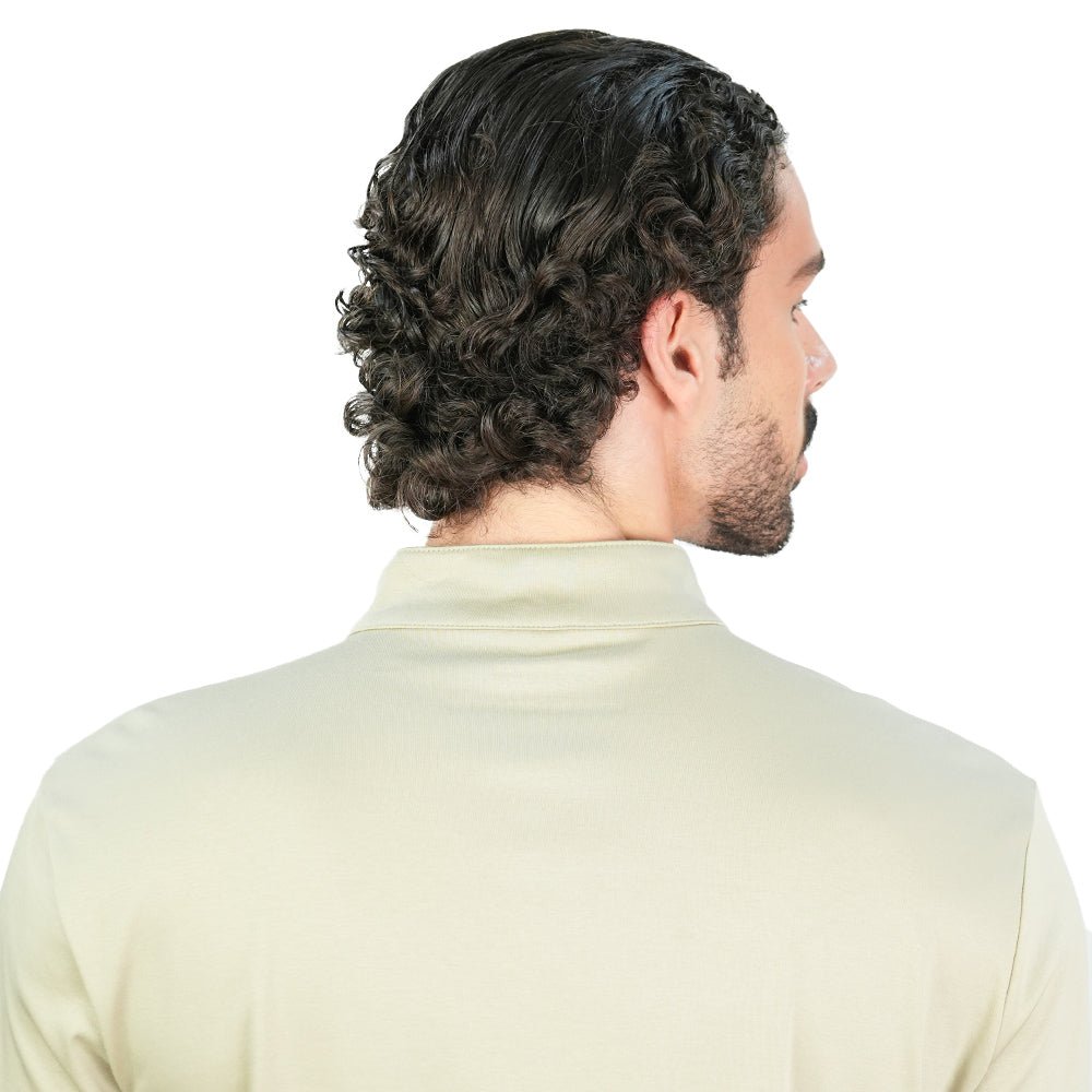Men's Regular Liquid Touch Half-Zip Tee