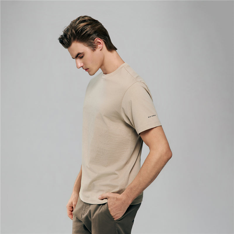 Men’s Slim Fit Cotton Crew Neck Tee