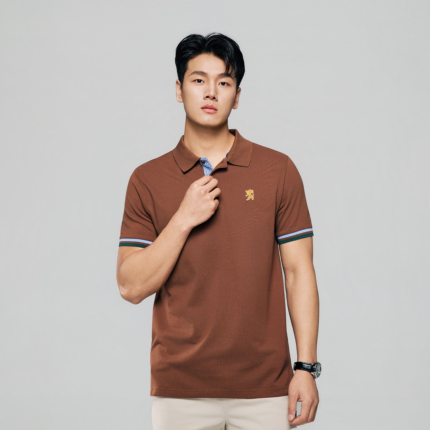 Men's Slim Fit Performance Pique Polo
