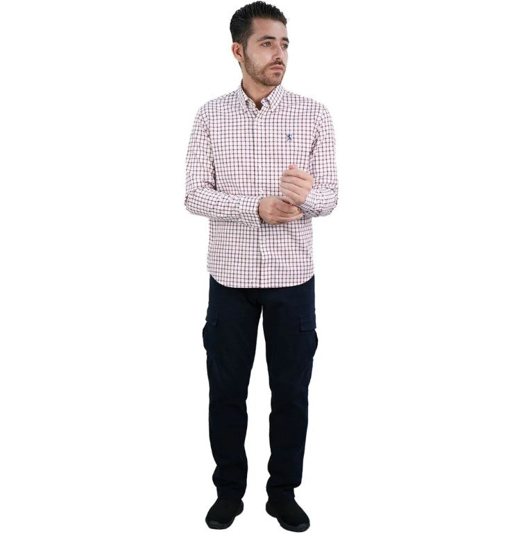 Men's Lion Cotton Oxford Shirt