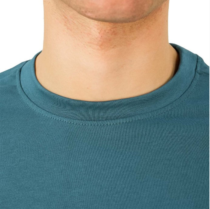 Men's Giordano Cotton Crewneck Slim Fit Tee - Short Sleeve