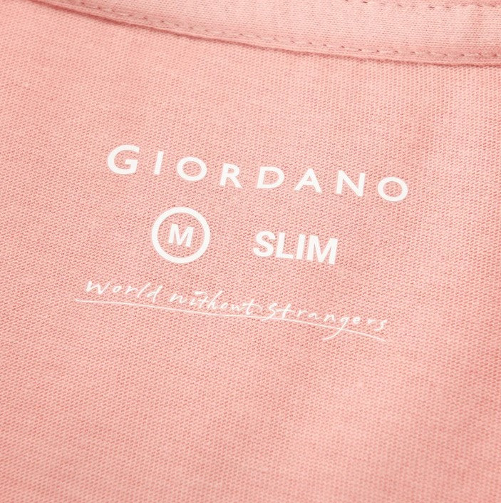 Men's Cotton Crewneck Tee With Signature Print