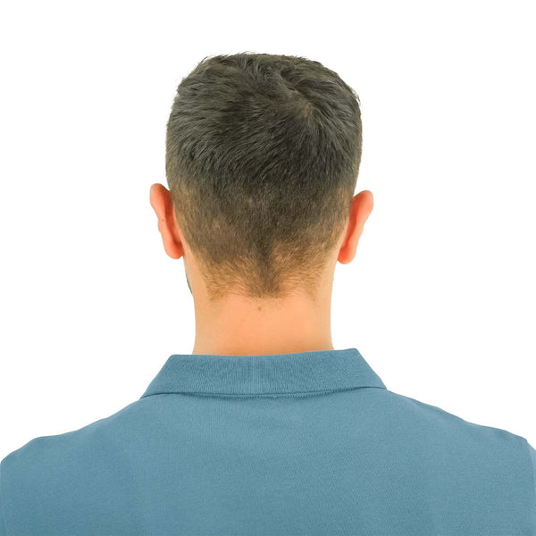 Men's 3D Lion Polo: Slim Fit, Bold Embroidery, Premium Pique