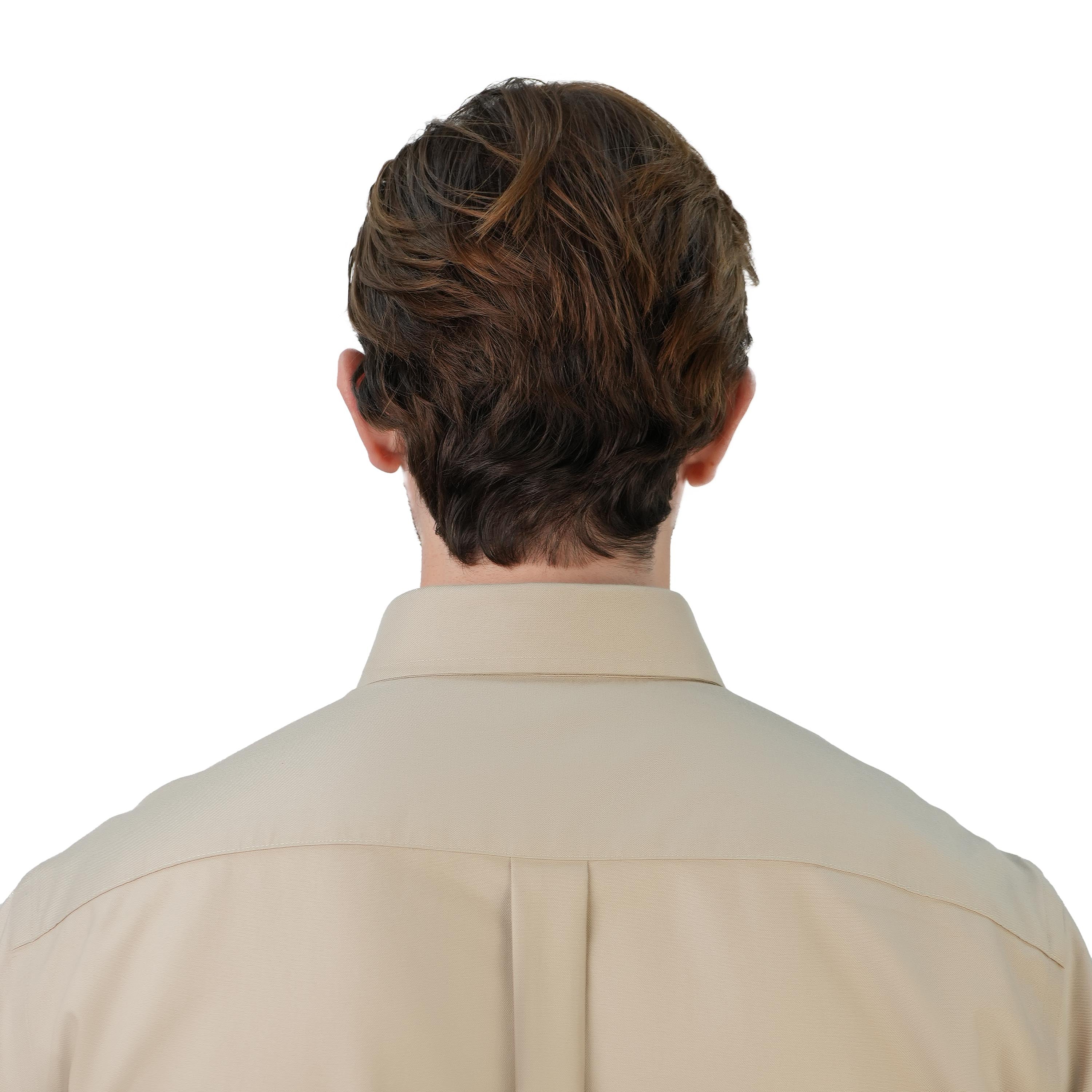 Men's Wrinkle-Free Cotton Oxford Long Sleeve Shirt