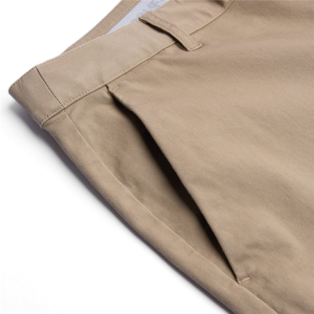 Men’s Slim Taper Stretch Cotton Khaki Pants