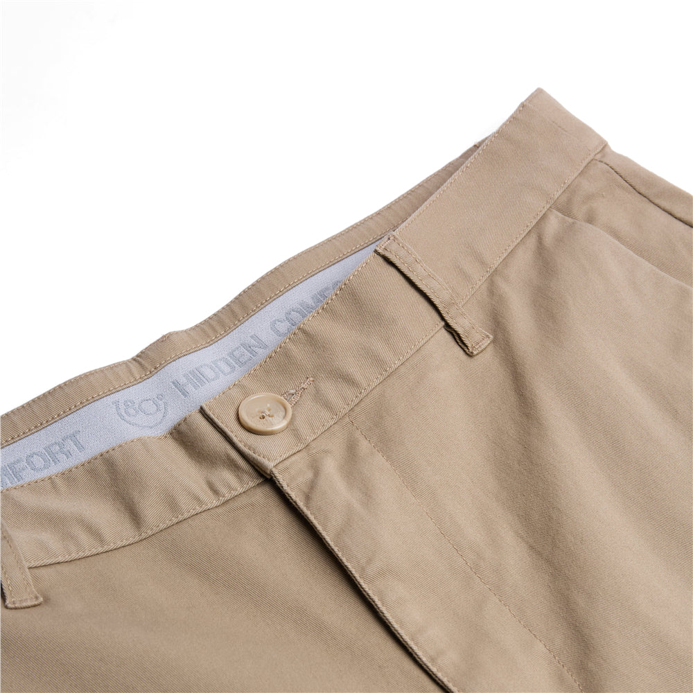 Men’s Slim Taper Stretch Cotton Khaki Pants